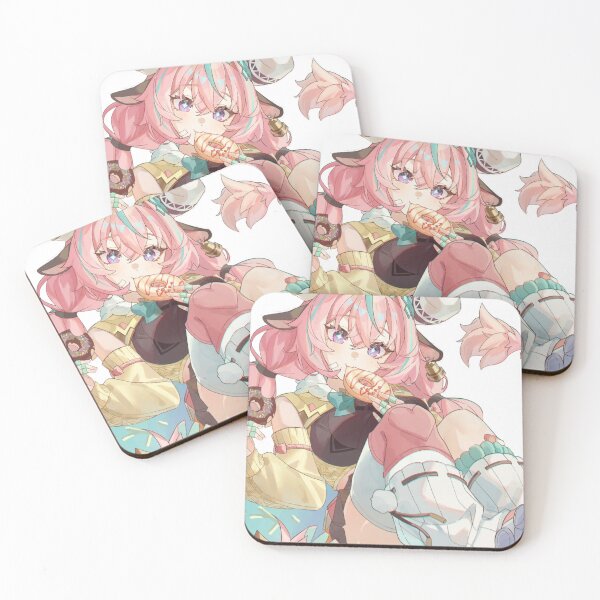 Item preview, Varesa Eating Donut Genshin Impact designed and sold by KomiArts.