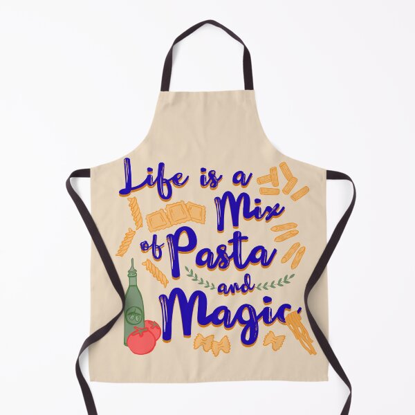 Item preview, Life is a Mix of Pasta and Magic cute italian food designed and sold by Shedronpanda.