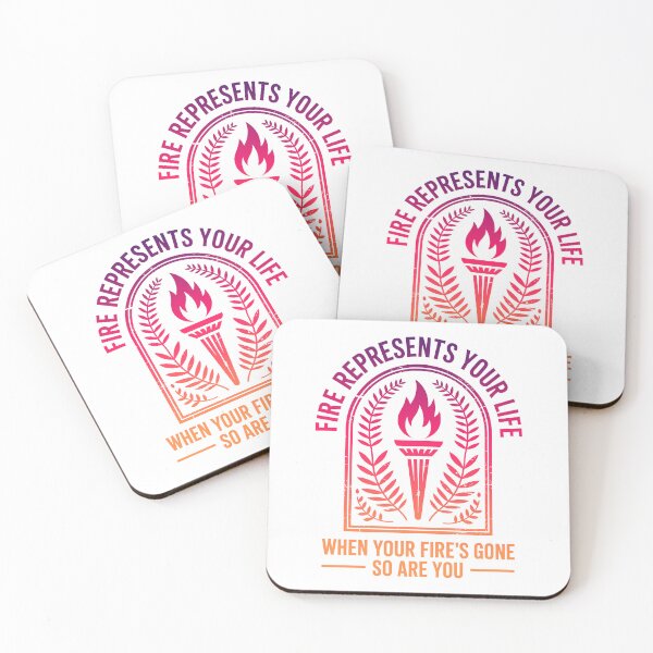 Item preview, Fire Represents Your Life Quote designed and sold by graphic-genie.