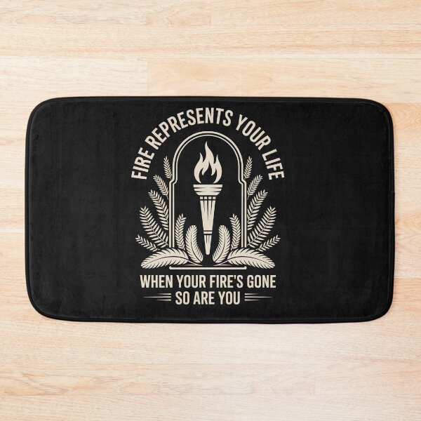 Item preview, Fire Represents Your Life Quote designed and sold by graphic-genie.