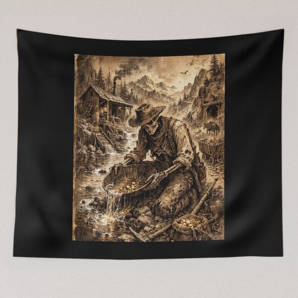 Item preview, Ghost Gold Miners  designed and sold by ttuniques.