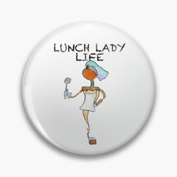 Item preview, Lunch Lady Life - Funny Cafeteria Lady Illustration designed and sold by TheArtOfTreble.