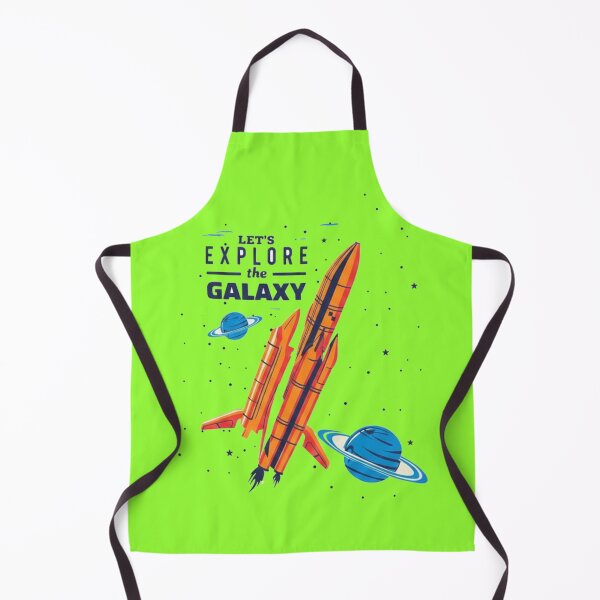 Item preview, Let's Explore The Galaxy - Retro Rocket Ship Space Exploration Art designed and sold by GenZFashion000.