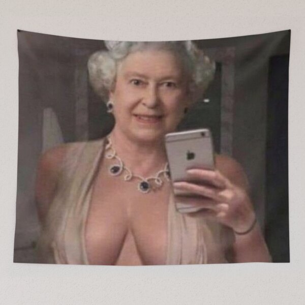Item preview, Royal Cleavage: Funny Meme Heavies designed and sold by MaxLevelMerch.