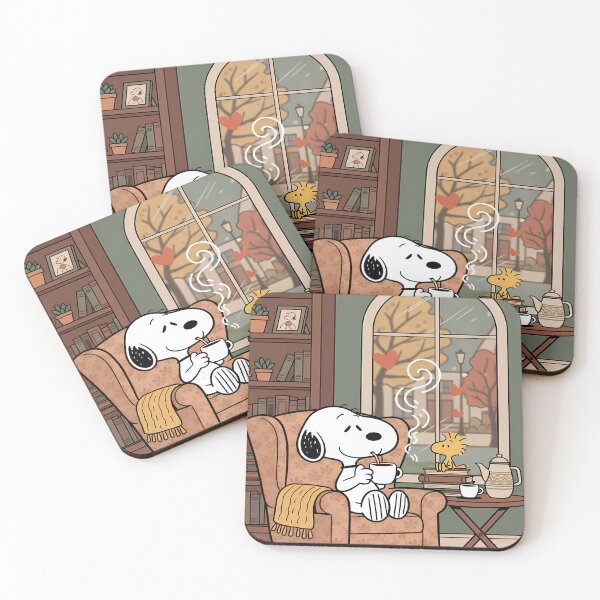 Item preview, Snoopy and Woodstock Cozy Autumn Day designed and sold by Duvelier.
