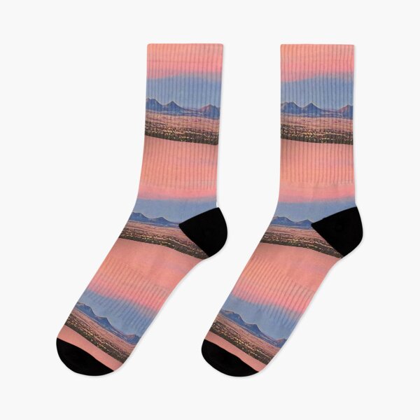 Item preview, Soft Mountain Landscape with Sandia Sky designed and sold by oh-bi-me.