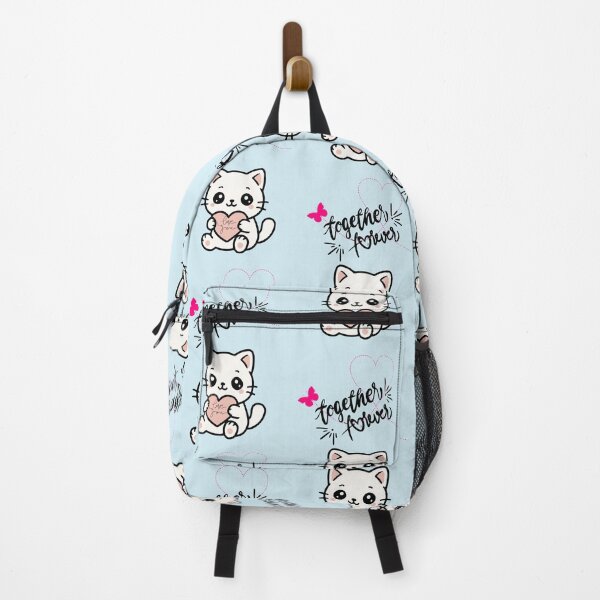 Item preview, Cute Together Forever Cat Art designed and sold by digitalvibe4u.