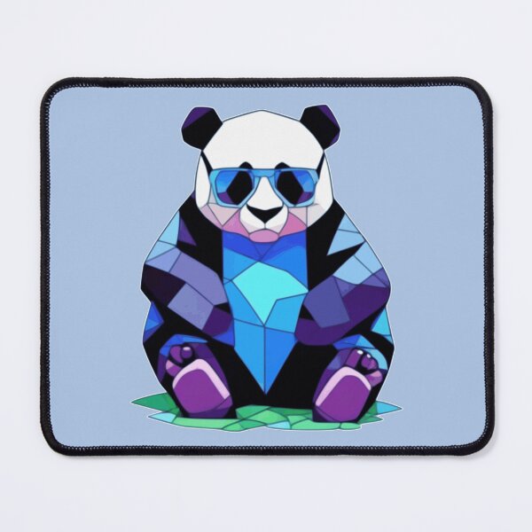 Item preview, panda bear mosaic designed and sold by designmari.