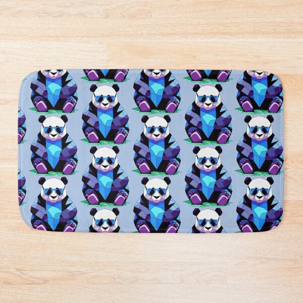 Item preview, panda bear mosaic designed and sold by designmari.