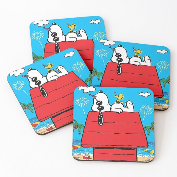 Item preview, Snoopy and Woodstock Beach Party designed and sold by Duvelier.