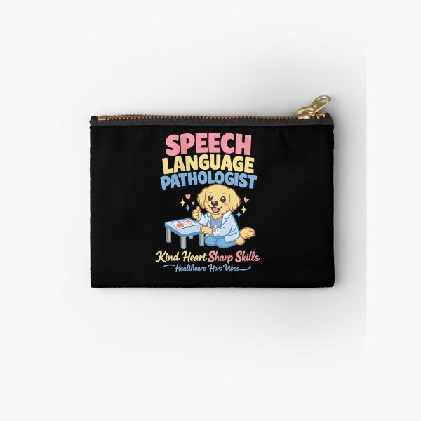 Item preview, Speech Language Pathologist Kind Heart Sharp Skills – Cute Golden Retriever SLP Design designed and sold by ClinicalHubs.