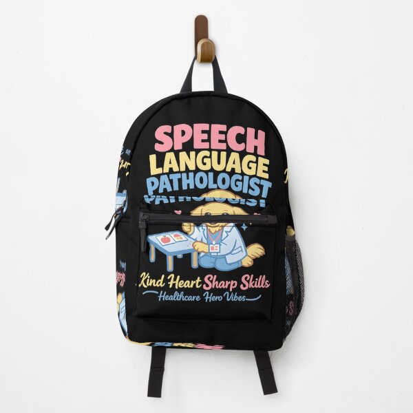 Item preview, Speech Language Pathologist Kind Heart Sharp Skills – Cute Golden Retriever SLP Design designed and sold by ClinicalHubs.