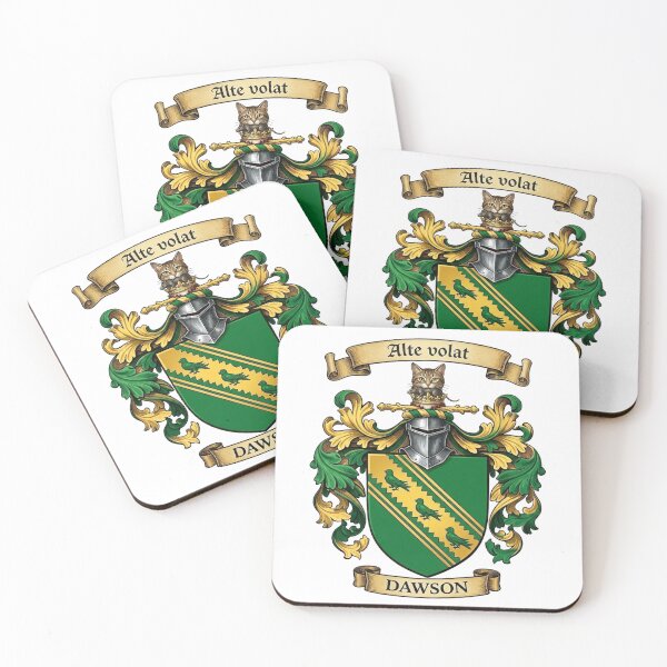 Item preview, The Dawson Family Coat of Arms designed and sold by BagTown Clans.