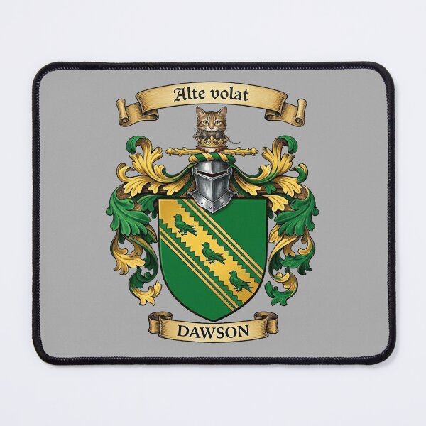 Item preview, The Dawson Family Coat of Arms designed and sold by BagTown Clans.