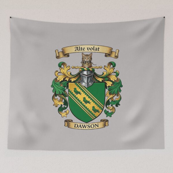 Item preview, The Dawson Family Coat of Arms designed and sold by BagTown Clans.