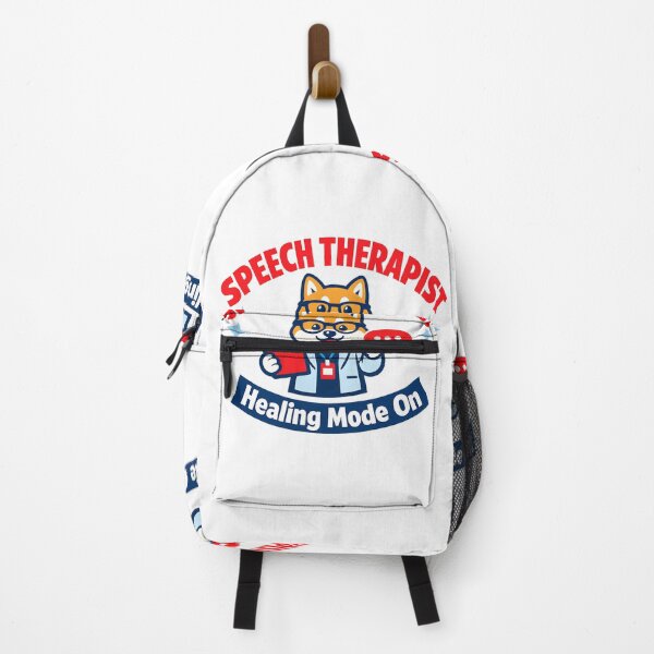 Item preview, Speech Therapist Healing Mode On – Cute Shiba Inu Speech Therapy Design designed and sold by ClinicalHubs.
