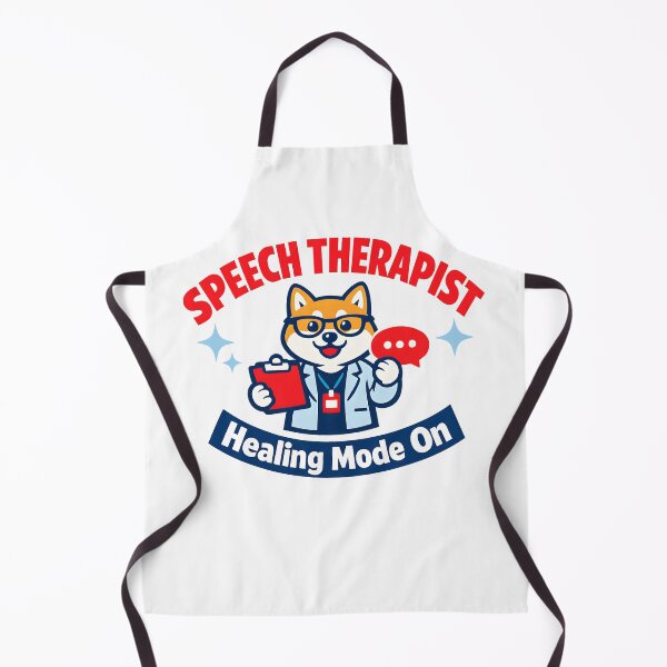 Item preview, Speech Therapist Healing Mode On – Cute Shiba Inu Speech Therapy Design designed and sold by ClinicalHubs.