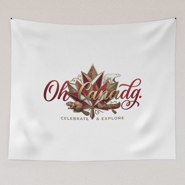 Item preview, Modern Geometric Maple Leaf - Oh Canada Patriotic Heritage Design designed and sold by Wear Sculpt.