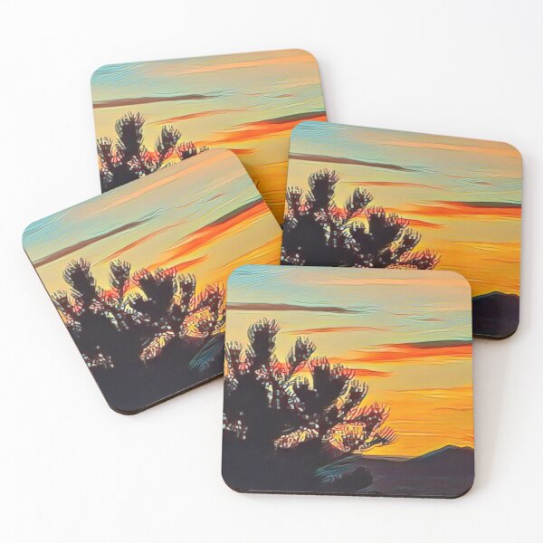 Item preview, Piñon Tree Silhouette at Sunset designed and sold by oh-bi-me.