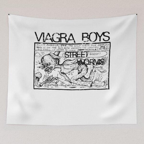 Item preview, Viagra Boys Street Worms  designed and sold by MomsCreations.