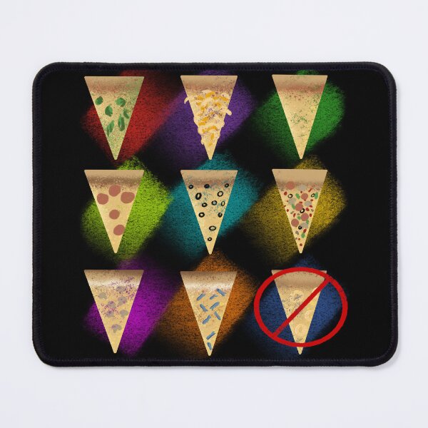 Item preview, Pizza Slice Spotlight - Dramatic Ranking Debate Art designed and sold by TheArtOfTreble.