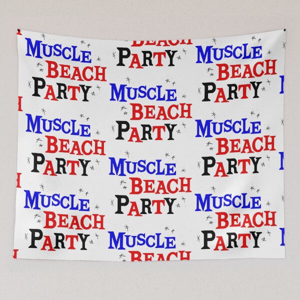 Item preview, Muscle Beach Party designed and sold by Normbot2000.