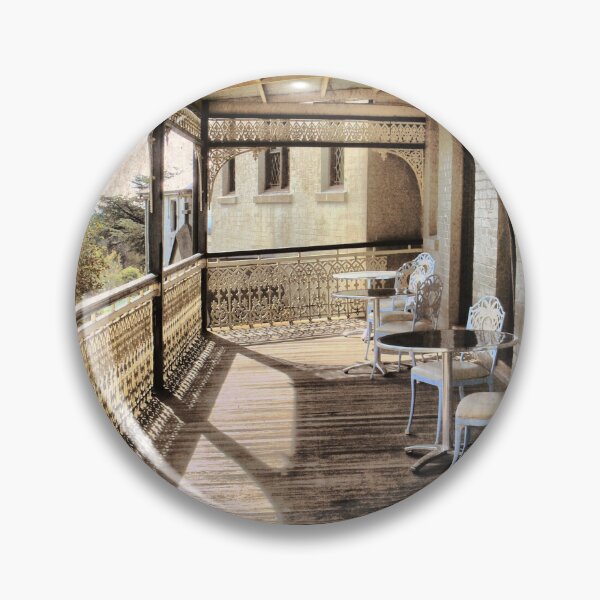 Item preview, The Daylesford Convent ( 3 )  Feeling the Breeze on the Balcony designed and sold by Larry Davis.