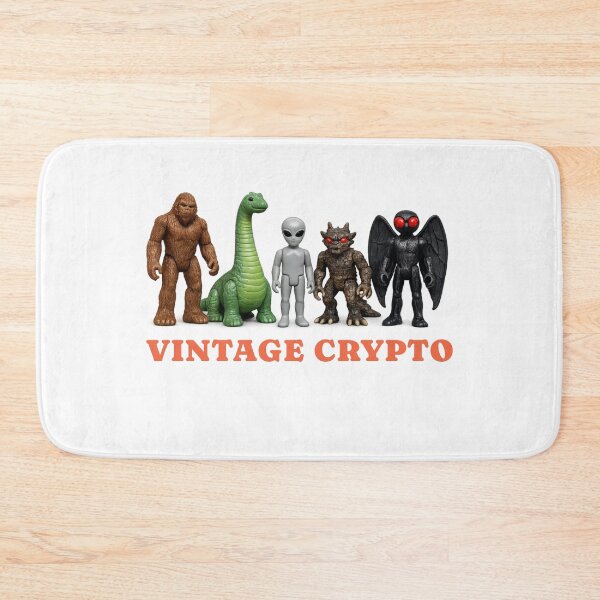 Item preview, Vintage Crypto -- Bigfoot, Nessie, chupacabra action figures designed and sold by The Sporty Nerd.