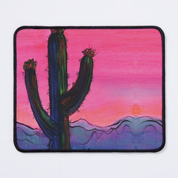 Item preview, Saguaro Sunrise in the Phoenix Arizona USA Desert Mountains designed and sold by Mad World Art Ltd. Co..