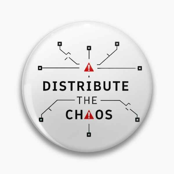 Item preview, Distribute The Chaos – DevOps & SRE Distributed Systems Joke | Funny Tech Engineer Design designed and sold by Nene's design.