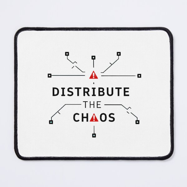 Item preview, Distribute The Chaos – DevOps & SRE Distributed Systems Joke | Funny Tech Engineer Design designed and sold by Nene's design.