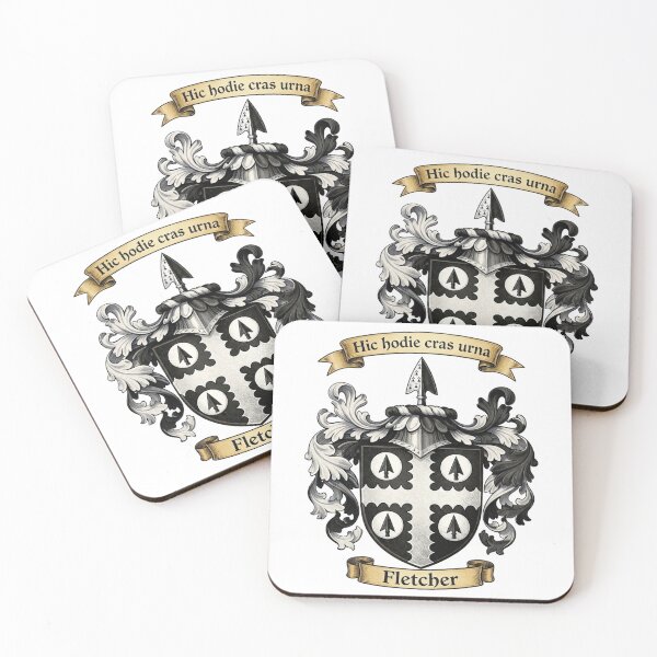 Item preview, The Fletcher Family Coat of Arms designed and sold by BagTown Clans.