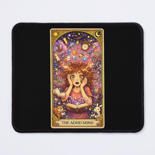 Item preview, “The ADHD Mind” – Tarot Card of Creative Chaos designed and sold by M&M's Twisted Treasures LLC .