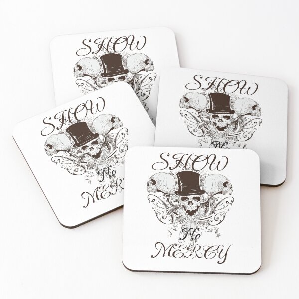 Item preview, Show No Mercy - Dapper Victorian Skull Gothic Art designed and sold by snapifyprints.