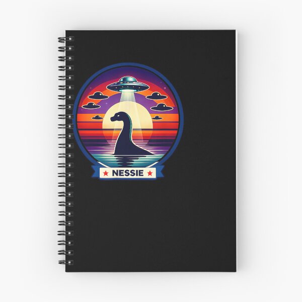 Item preview, Nessie UFO Encounter Retro Design designed and sold by HUTEND.
