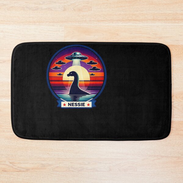 Item preview, Nessie UFO Encounter Retro Design designed and sold by HUTEND.