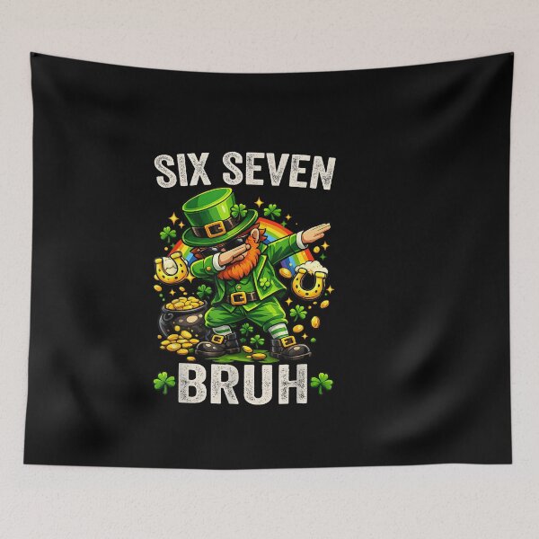 Item preview, Leprechaun Dabbing Six Seven Design designed and sold by HUTEND.