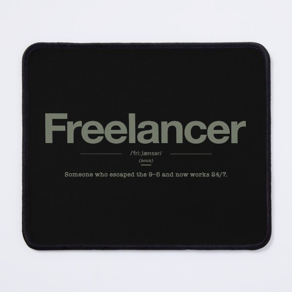Item preview, Freelancer Dictionary Definition – Funny Self-Employed Life designed and sold by PixelGrafiks.
