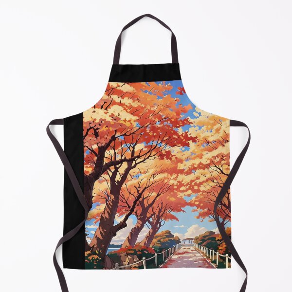 Item preview, Autumn Path with Colorful Trees designed and sold by didiersoyer.