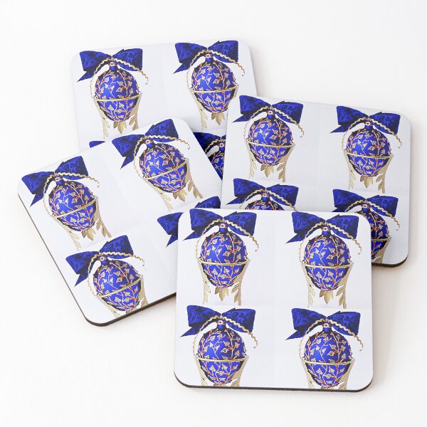 Item preview, Luxury Blue Ornament designed and sold by StylishDecor.