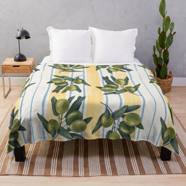 Item preview, Mediterranean Olive Stripe designed and sold by Studio Elven.