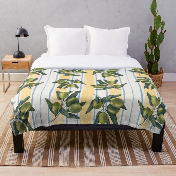 Item preview, Mediterranean Olive Stripe  designed and sold by Studio Elven.