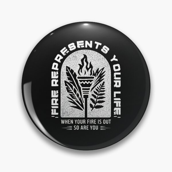 Item preview, Fire Represents Your Life Quote designed and sold by graphic-genie.