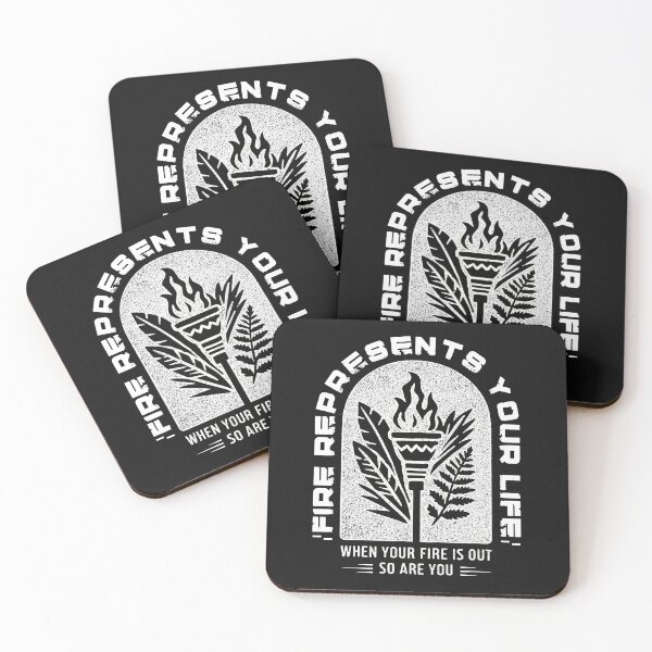 Item preview, Fire Represents Your Life Quote designed and sold by graphic-genie.