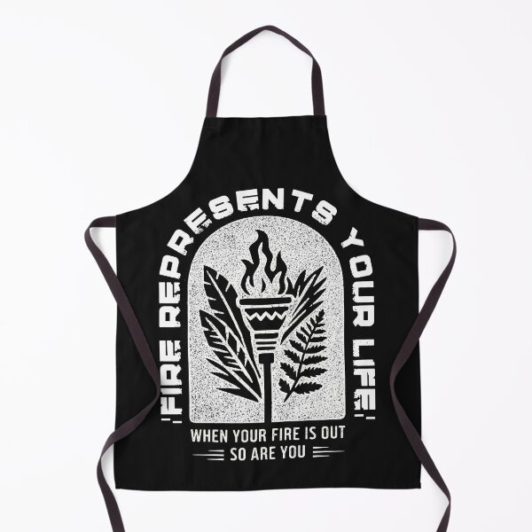Item preview, Fire Represents Your Life Quote designed and sold by graphic-genie.