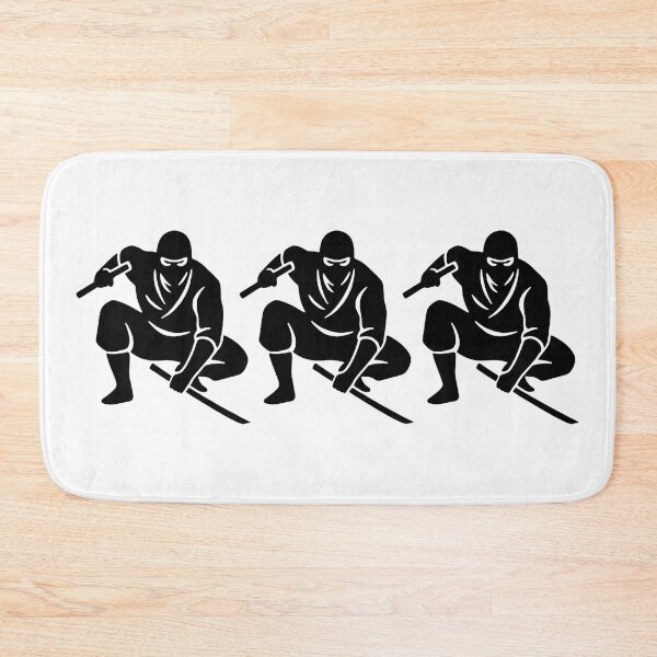 Item preview, Simple Japanese Logo - Three Ninja Silhouettes designed and sold by Studio-MiMi.