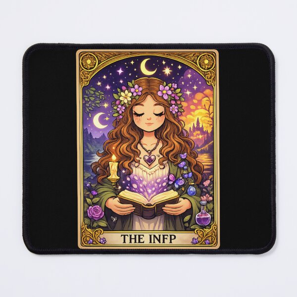 Item preview, “The INFP” – Large Format Tarot Art Print of the Dreamer designed and sold by M&M's Twisted Treasures LLC .