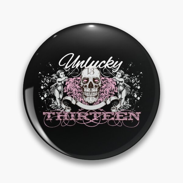 Item preview, Unlucky 13 - Cyber Goth Skull & Pink Cherub Aesthetic designed and sold by snapifyprints.