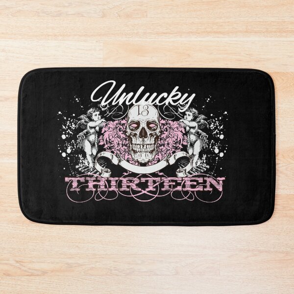 Item preview, Unlucky 13 - Cyber Goth Skull & Pink Cherub Aesthetic designed and sold by snapifyprints.