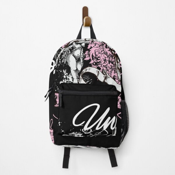 Item preview, Unlucky 13 - Cyber Goth Skull & Pink Cherub Aesthetic designed and sold by snapifyprints.